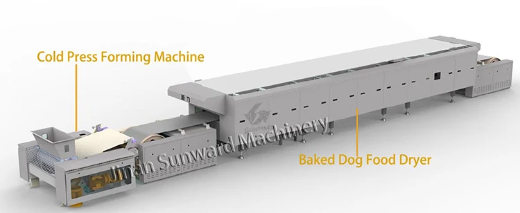 Cold-pressed Pet Food Production Line Cold Pressed Food Making Machine New High-volume Dog Food Making Machine