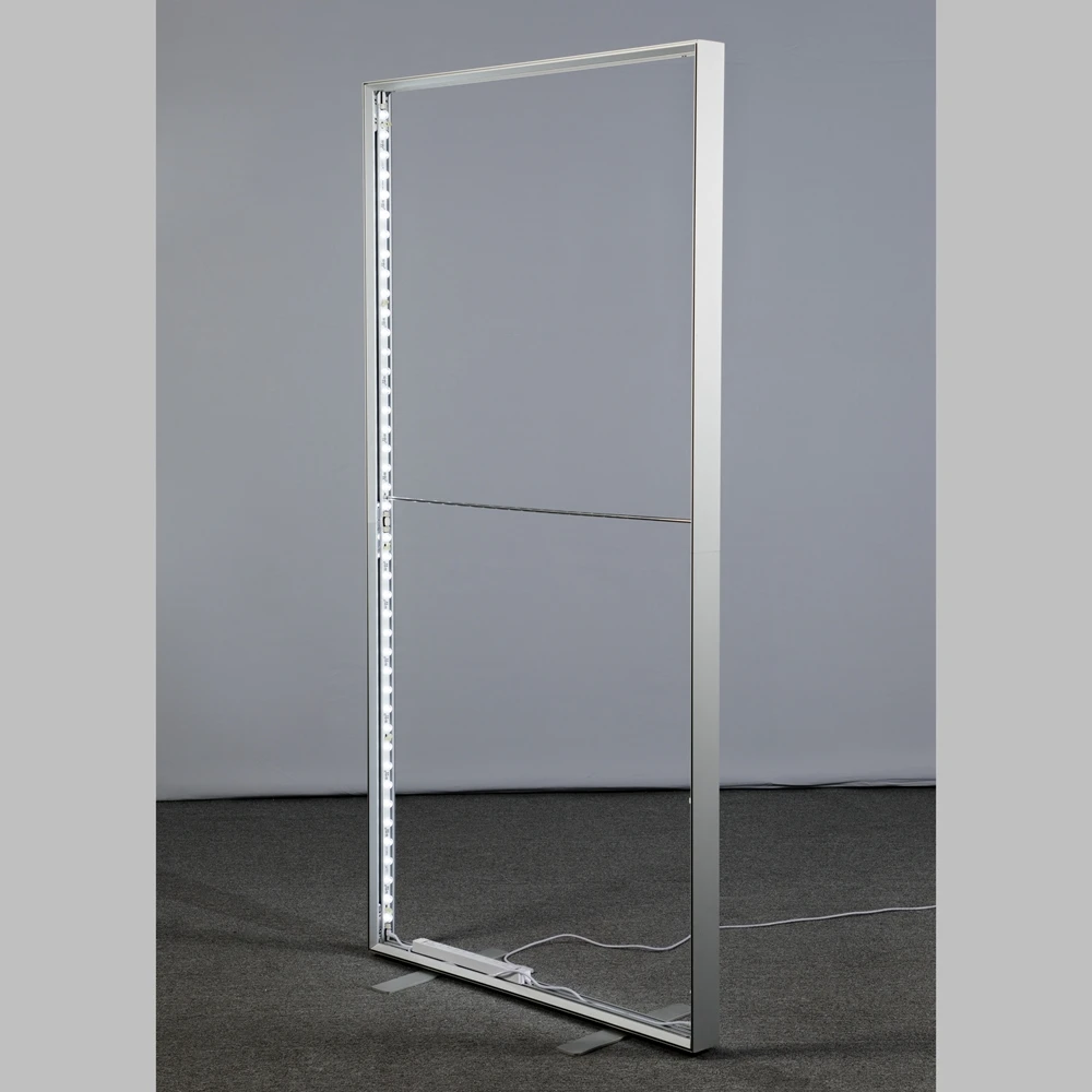 Fabric light box  wall-mounted ceiling hang outdoor or indoor fabric light box free standing light box display