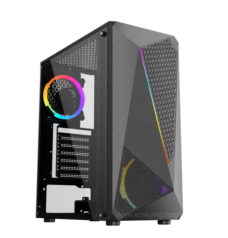 Desktop Host 3.0usb Supports 6 Rgb Fans Pc Tower Chassis Computer Chassis Atx