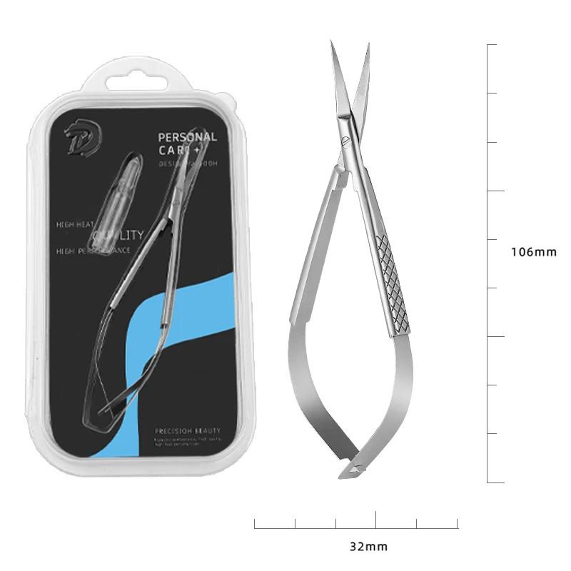 Handmade Surgical Medical Grade Stainless Steel Spring Action Embroidery Sewing Micro Scissors for Art and Craft