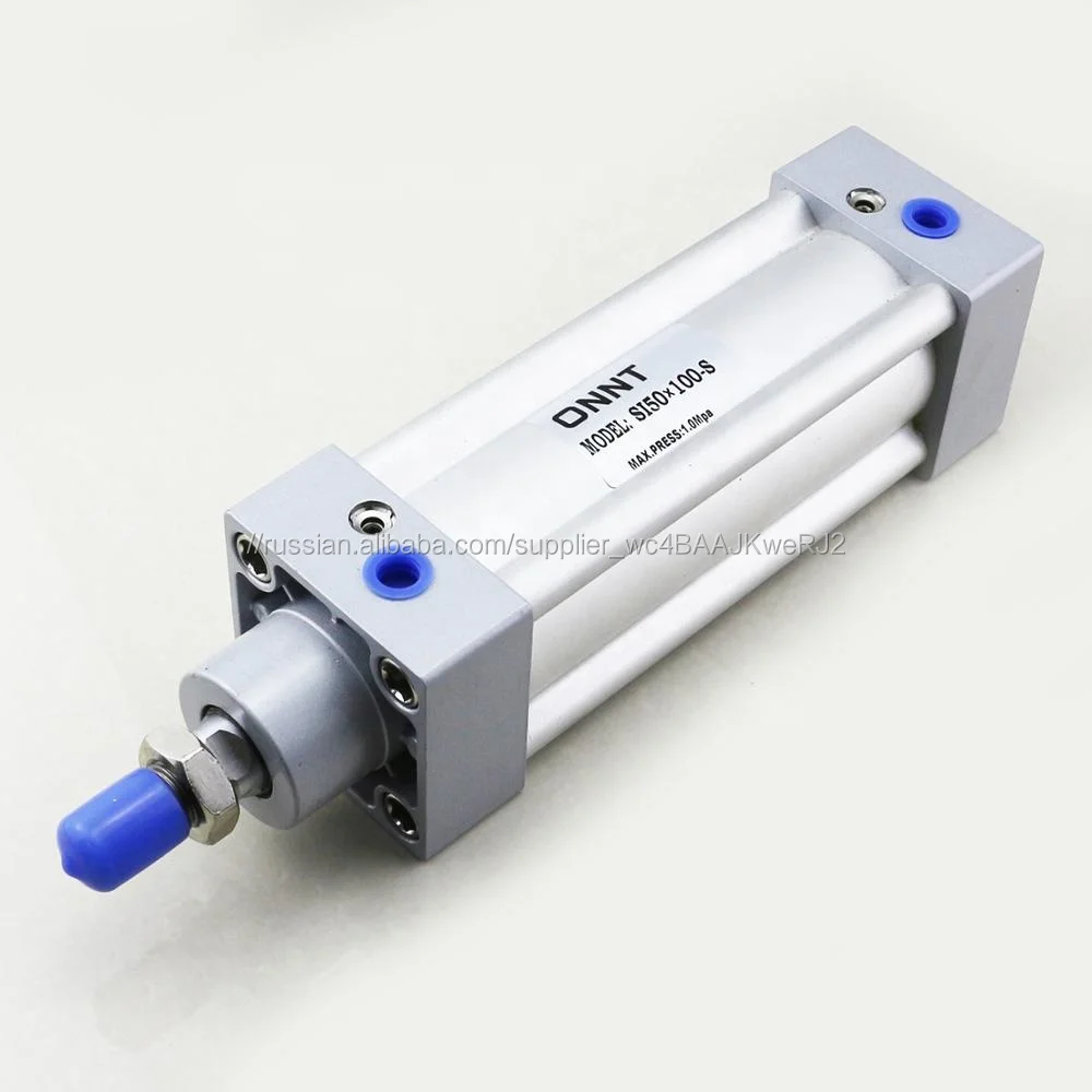 Airtac ISO15552 алюминиевый корпус стандарт двойного действия SI пневматический цилиндр