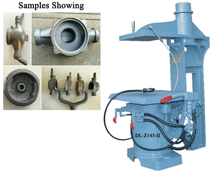 1 Worker Manual Squeeze jolt Casting Machine Sand Resin Transfer Molding Machine