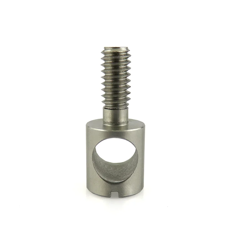 Custom Ammeter Electrical Contact Sealing Screws Drilled Hole Cap head Slotted Capstan Screws