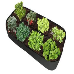 Фетровый мешок для растений, садовый мешок с несколькими сетками для выращивания овощей