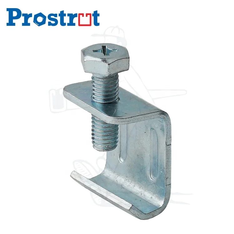 Channel Support System Beam Clamp Zinc Plated Duct Flange G Clamp