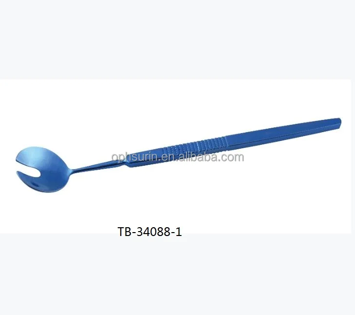 Wells Enucleation Spoon, Disposable stainless steel ophthalmic surgical instruments,  TB-34088-1