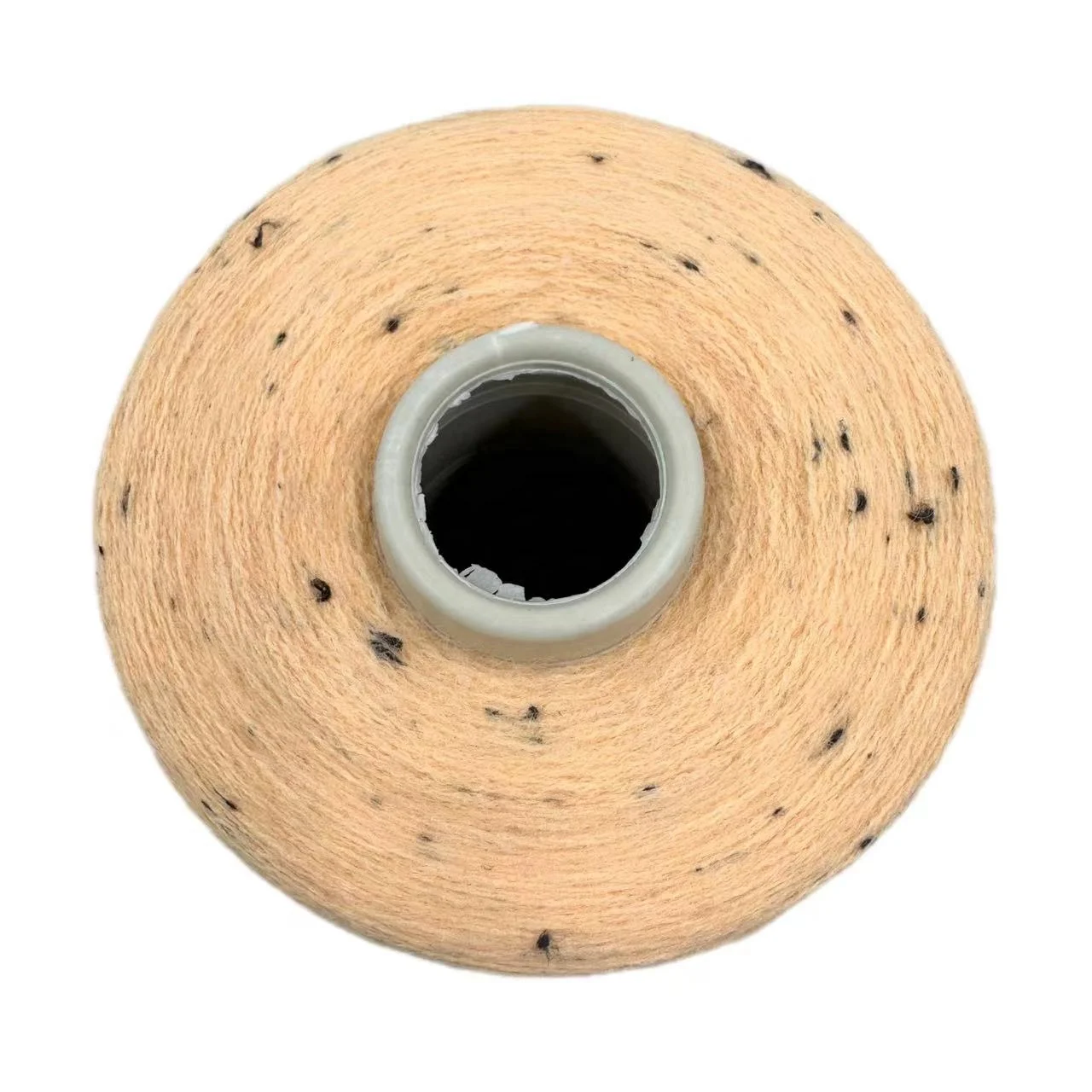 NEW FASHION KNITTING YARN 2/30NM 41% ACRYLIC  26%NYLON  28%PBT  5% BLACK DOT POLYESTER CORE SPUN YARN