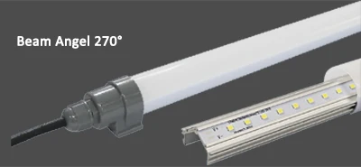 4ft 1200mm 1.2m V Shape LED Tube Light 25W Poultry Chicken Shed IP67 LED T12 Tube LED Lights LED Tube Light