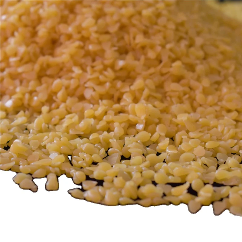 Yellow synthetic beeswax