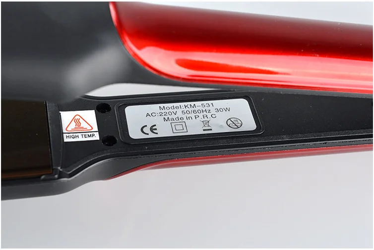 KM-531 hair straightener wholesale perm hairdresser beauty power splint straight hair artifact