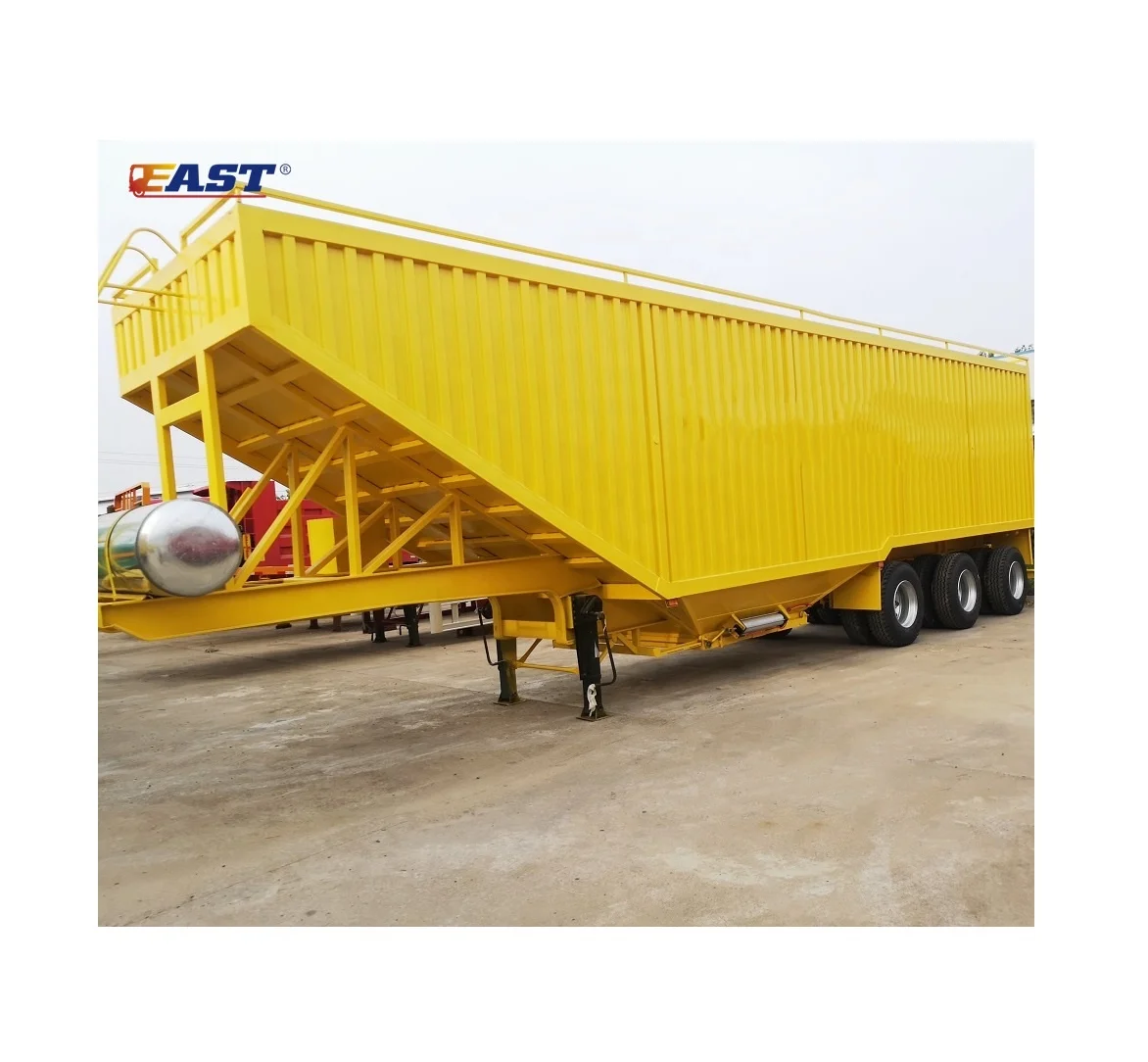 EAST 3 Axle New Bulk grain transport semi-trailer