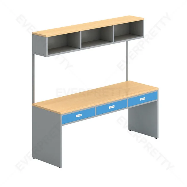 School Dormitory Furniture Student Adult Dormitory Iron Steel Metal Bunk Loft Bed Computer Table and Storage Wardrobe