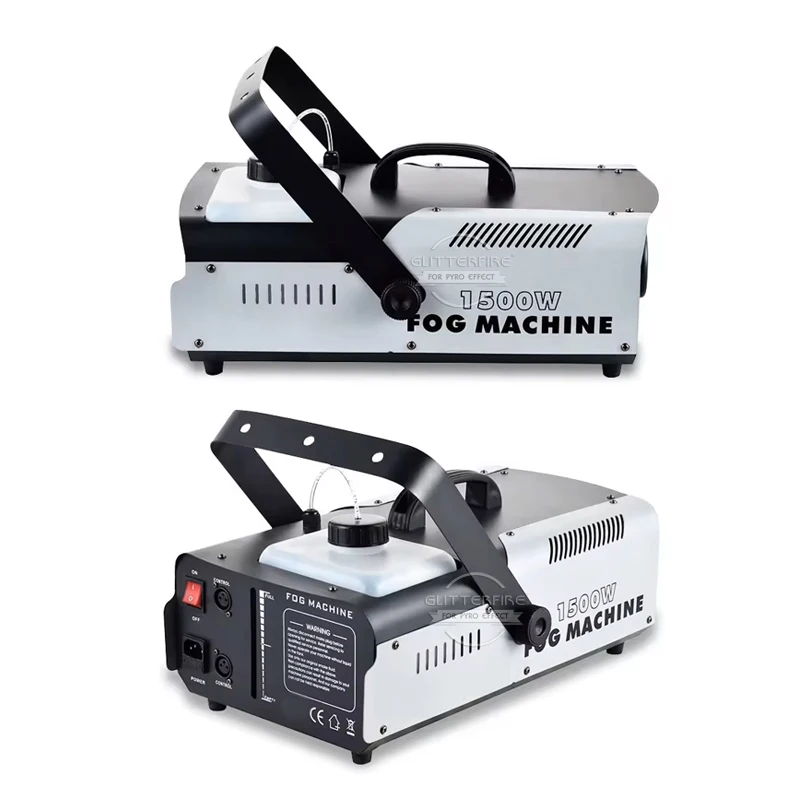 Stage Equipment 1500W Smoke Machine Stage Light Fog Smoke Machine For Disco Dj DMX Remote Control Wedding Party Fog Machine
