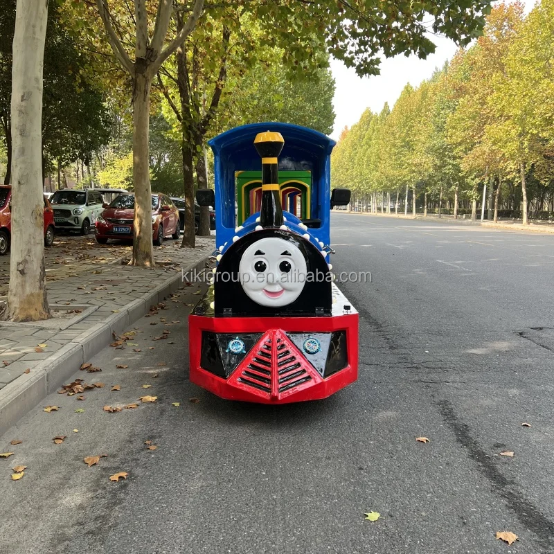 Hot sale 25 passengers attractions sightseeing bus thomas trackless small train