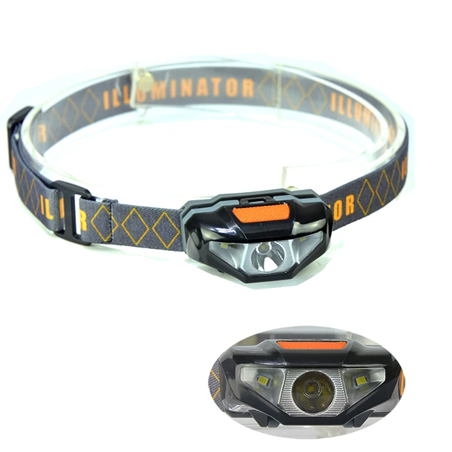 3W LED headlight Outdoor lightweight for camping Jogging emergency headlamp cob LED head torch