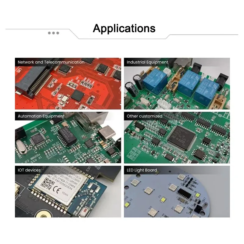 China OEM Multilayer PCB Manufacturer Customize UVA Drone Flight Controller Board Receiver PCB Rovide Drone Circuit PCBA Boards