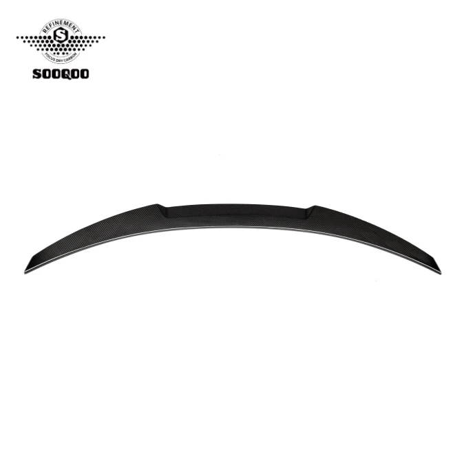 CS стиль сухой карбоновый задний спойлер уткий хвост багажника хвостовое крыло для BMW 2 серии F22 F23 235i 240i 2014 +