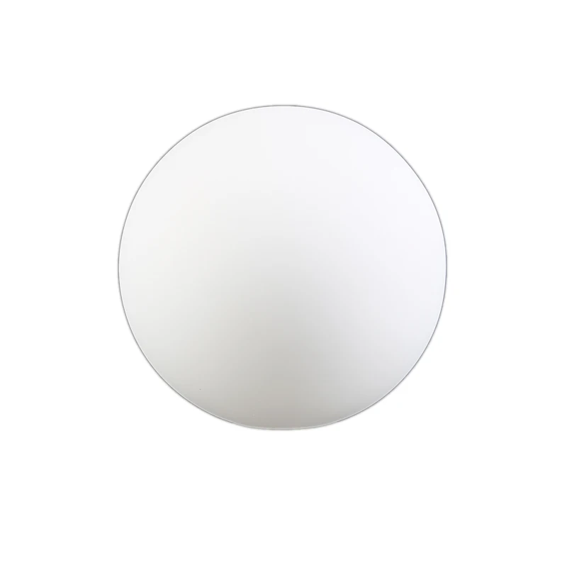 Hand Blown Round Opal Matte White Frosted Borosilicate Glass Globe Sphere Lamp Shade with Internal G9 Thread