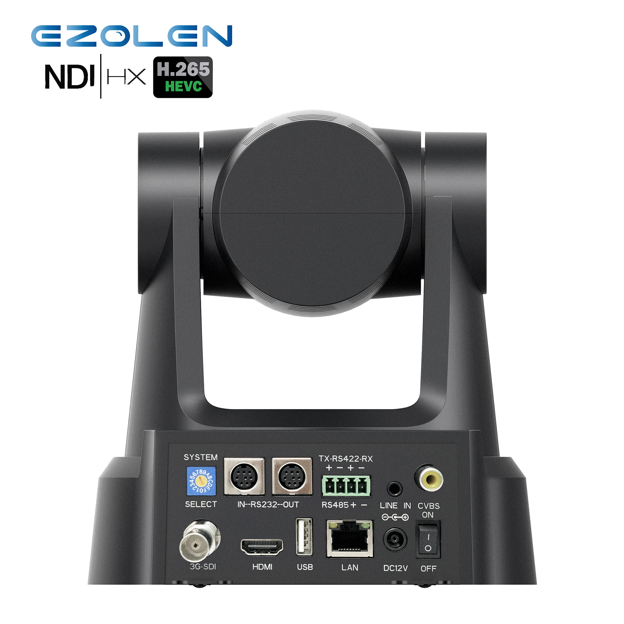 NDI | HX 30X HD SDI PTZ Camera Video Professional IP NDI Camera for Broadcasting Video Conferencing Solution  from EZOLEN