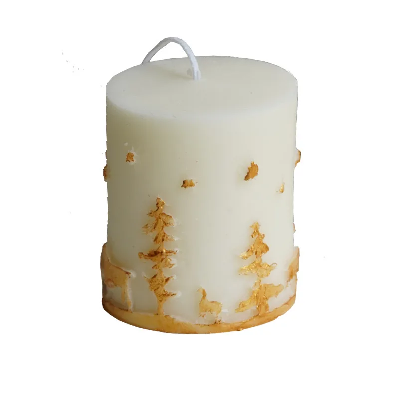 Customized high-end relief aromatherapy candles Christmas gift boxes for couples Christmas gifts soy wax wholesale
