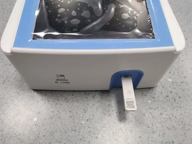 CK-MB Immunofluorescence POCT CARDIAC Test Kit with Immunofluorescence POCT Analyzer