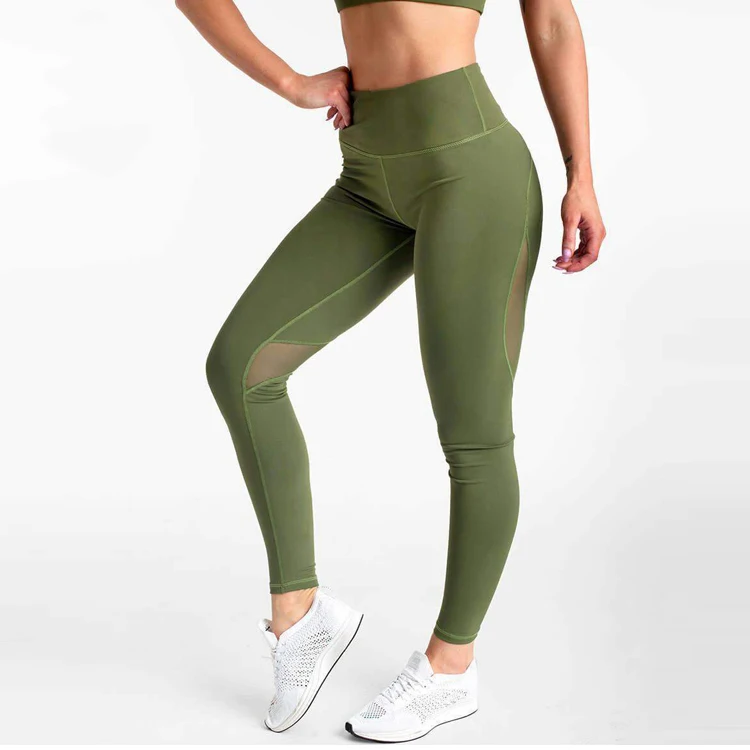 China OEM Factory yoga pants comfortable activewear leggings high waist sports tights