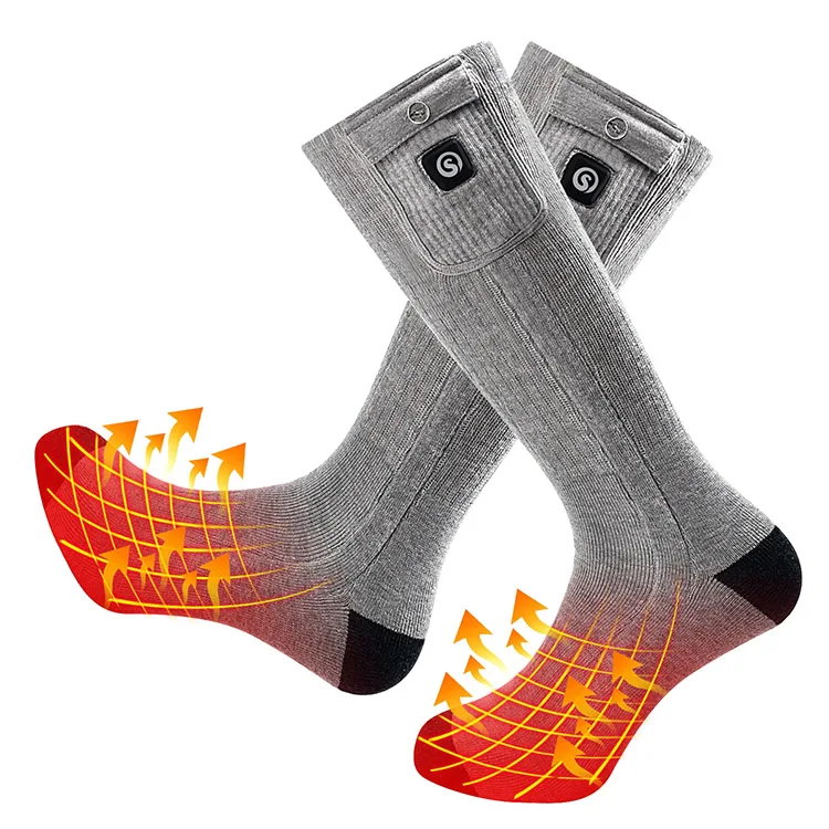 Изготовленный На Заказ брендовые зимние 7,4 V 2200mah литий-ионная аккумуляторная батарея Электрическая аккумуляторная машинка для стрижки с подогревом носки для лыжного спорта на открытом воздухе