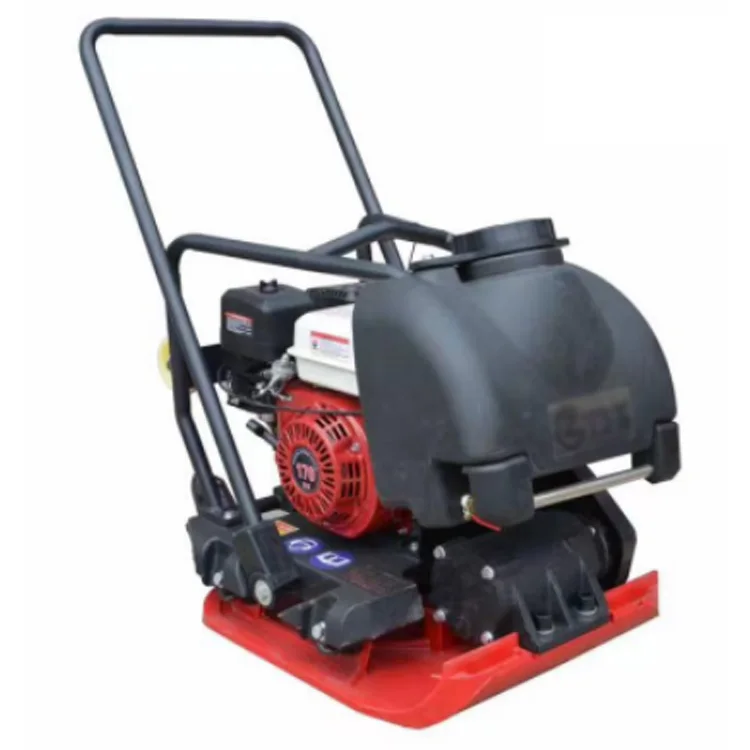 Forward small vibrating Gasoline Engine/Diesel Engine portable plate compactor for construction works