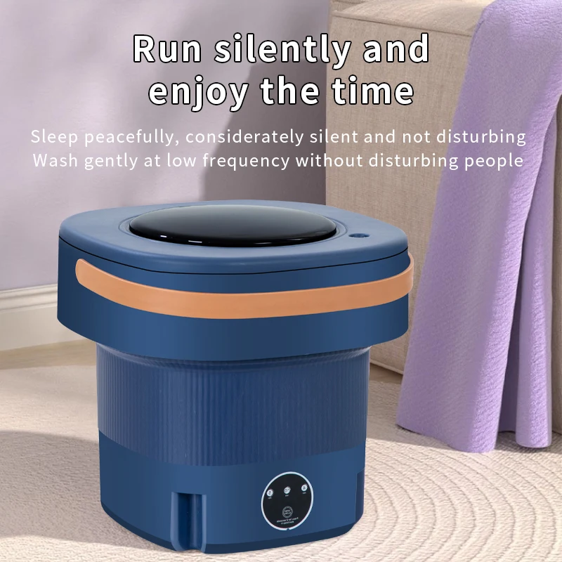 OEM/ODM 12L Silicone Electric Mini Foldable Washing Machine Mini Washing Machine Portable For Traveling