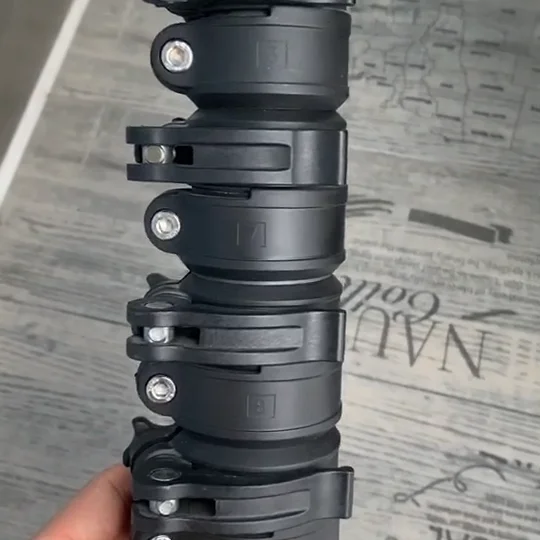 Multi-function carbon fiber telescopic pole with lever lock/cner  60ft 70ft 80ft carbon fiber arecanut fruit harvesting pole