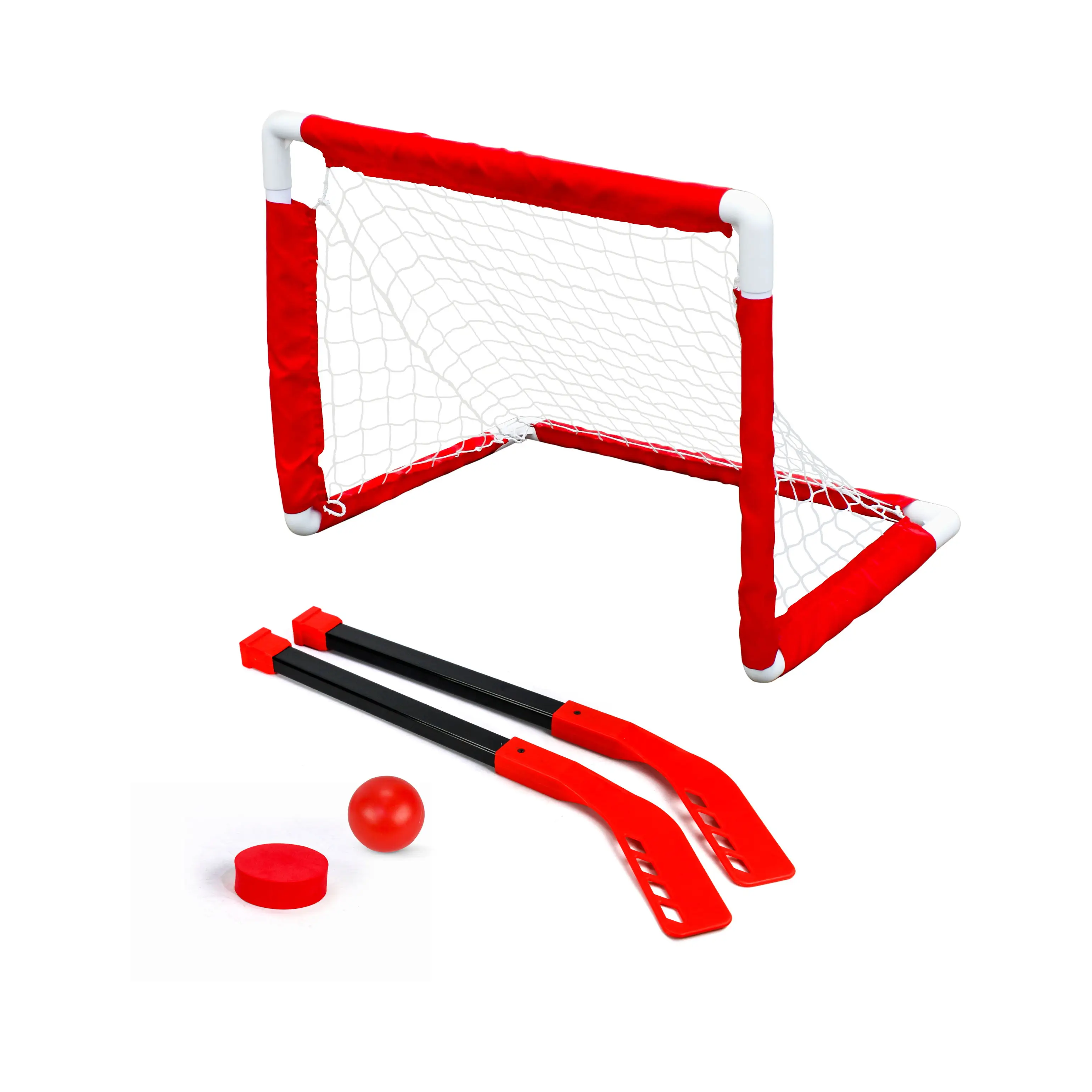 PVC Frame Hockey Goals for Kids Mini Hockey Goal