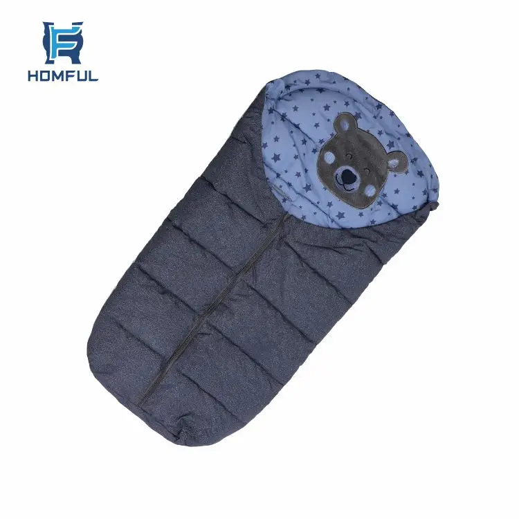 HOMFUL Polyester Stroller Camping Road Trip Custom Baby Cart Mummy Bag Lightweight Baby Sleeping Bag