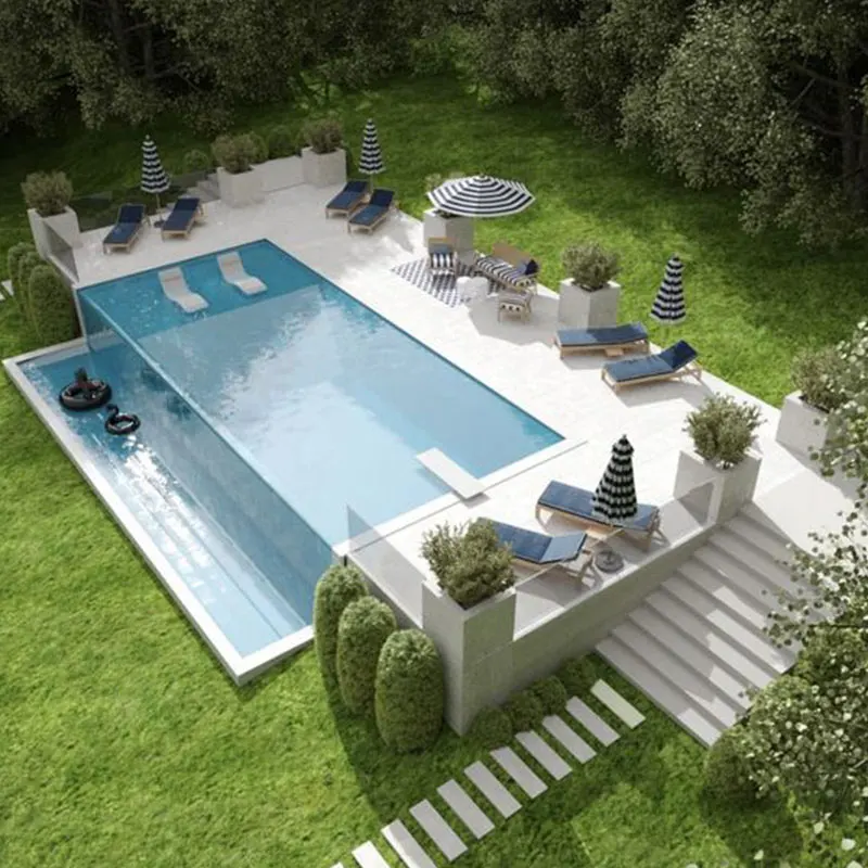 custom clear fiberglass piscina big slides glass wall pool piscina fiberglass plastic above ground transparent swimming pool