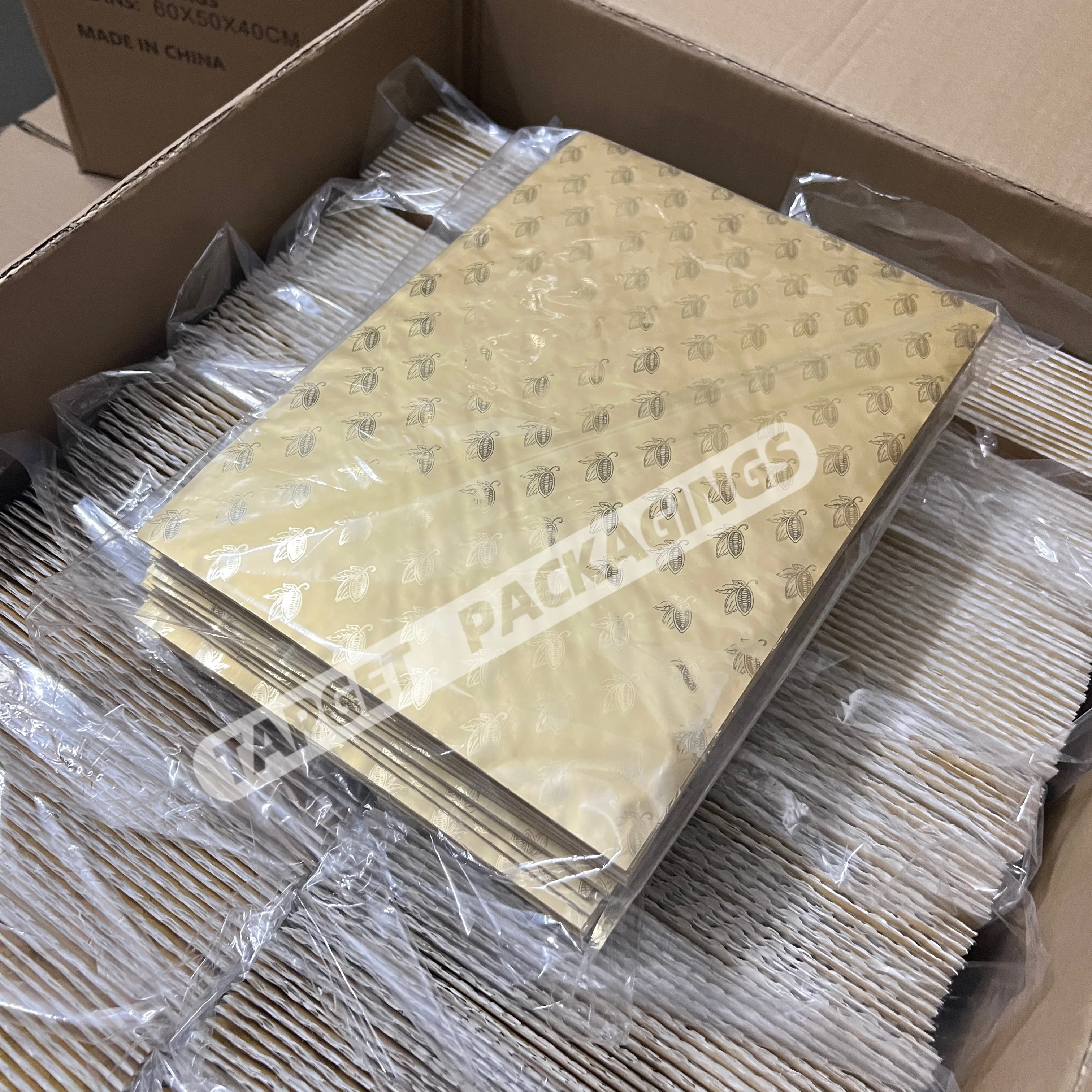 Custom Cheap 3 5 7 Layers Food Grade Grease Resistant Thickness Candy Chocolate Protection Cushion Pad For Chocolate Box