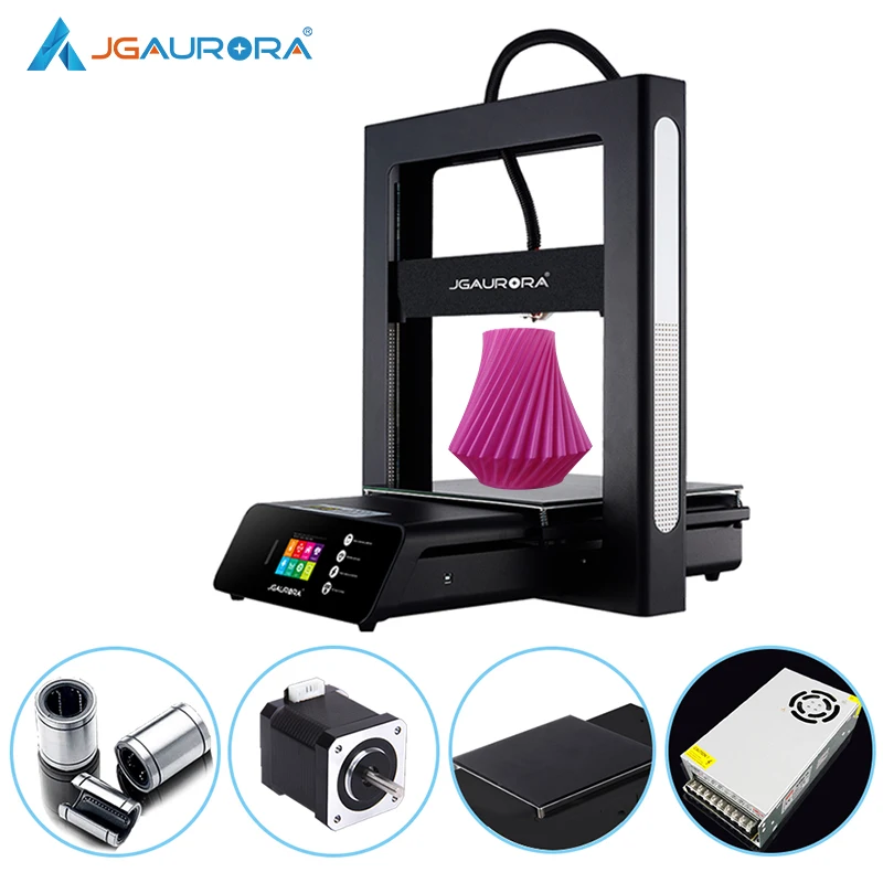 
A5S JGMaker 305X305X320mm High Accuracy Resume Printing Power Off Professional Large 3D Printer 