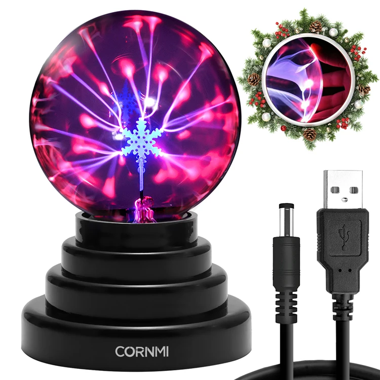 Creative Magic Plasma Ball Touch Sensitive Gift Lamp Light