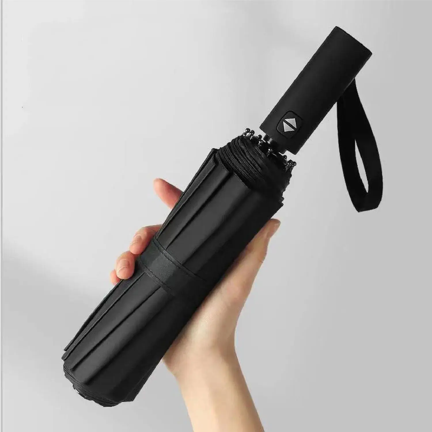 Fully Automatic Popular Traveling Folding Auto Open Umbrella 12 Ribs Windproof Rainy Proof Umbrellas For Gift