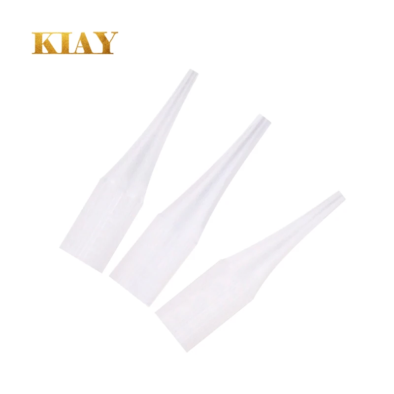 Гигантский Солнечная машина белый наконечники для тату 1RL 3RL 5RL 5F 7F пластиковые Перманентный макияж Гигантского Солнца советы машина