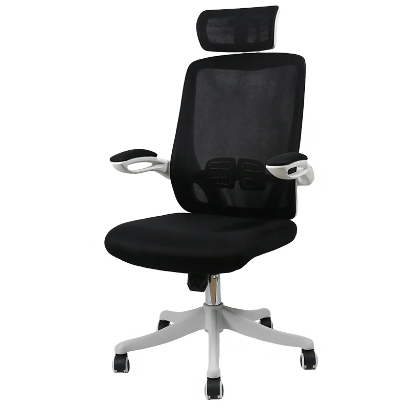 Comfortable Ergonomic Modern Design Home Office Chair Full Mesh Seat With Wheels