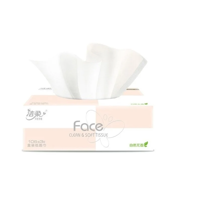 China Made Soft Tissue Paper Face Hand Cleaning Paper Tissue Face Tissue Paper