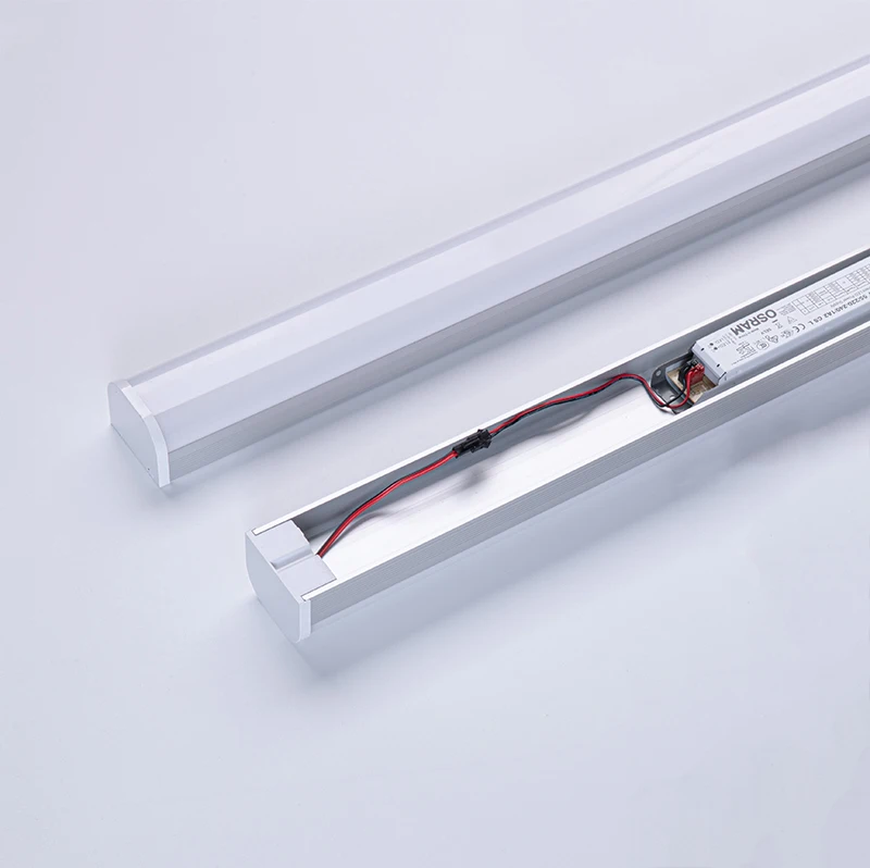 SMD2835 LED Chips 1200mm t8 led tube fitting 28w 38w slim led linear batten light