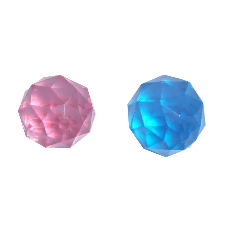 Soft Toy Style Plastic diamond Type multi-coloured bounce ball Plastic ball pit balls