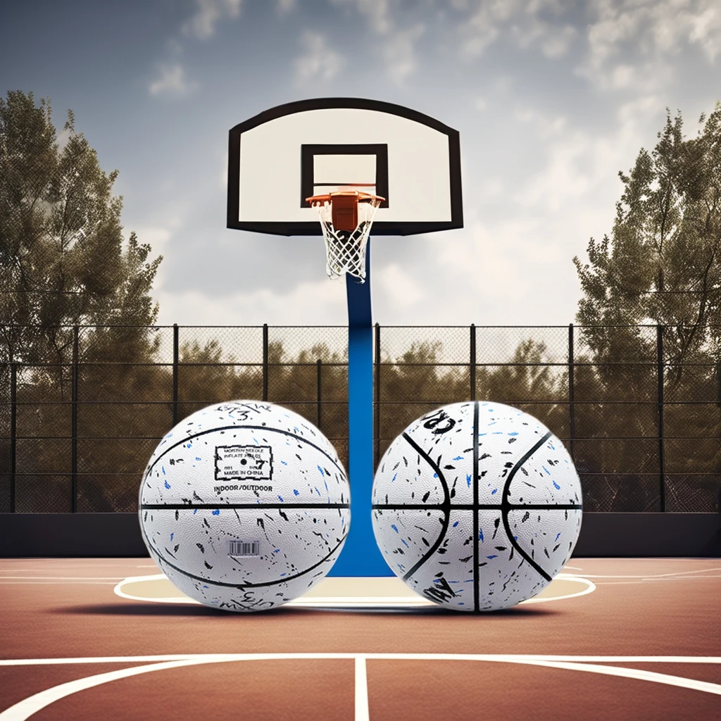 Custom Logo Basketball Training Ball for Kids Made of Leather and PVC Material with Printed Color Rubber for Sports Training