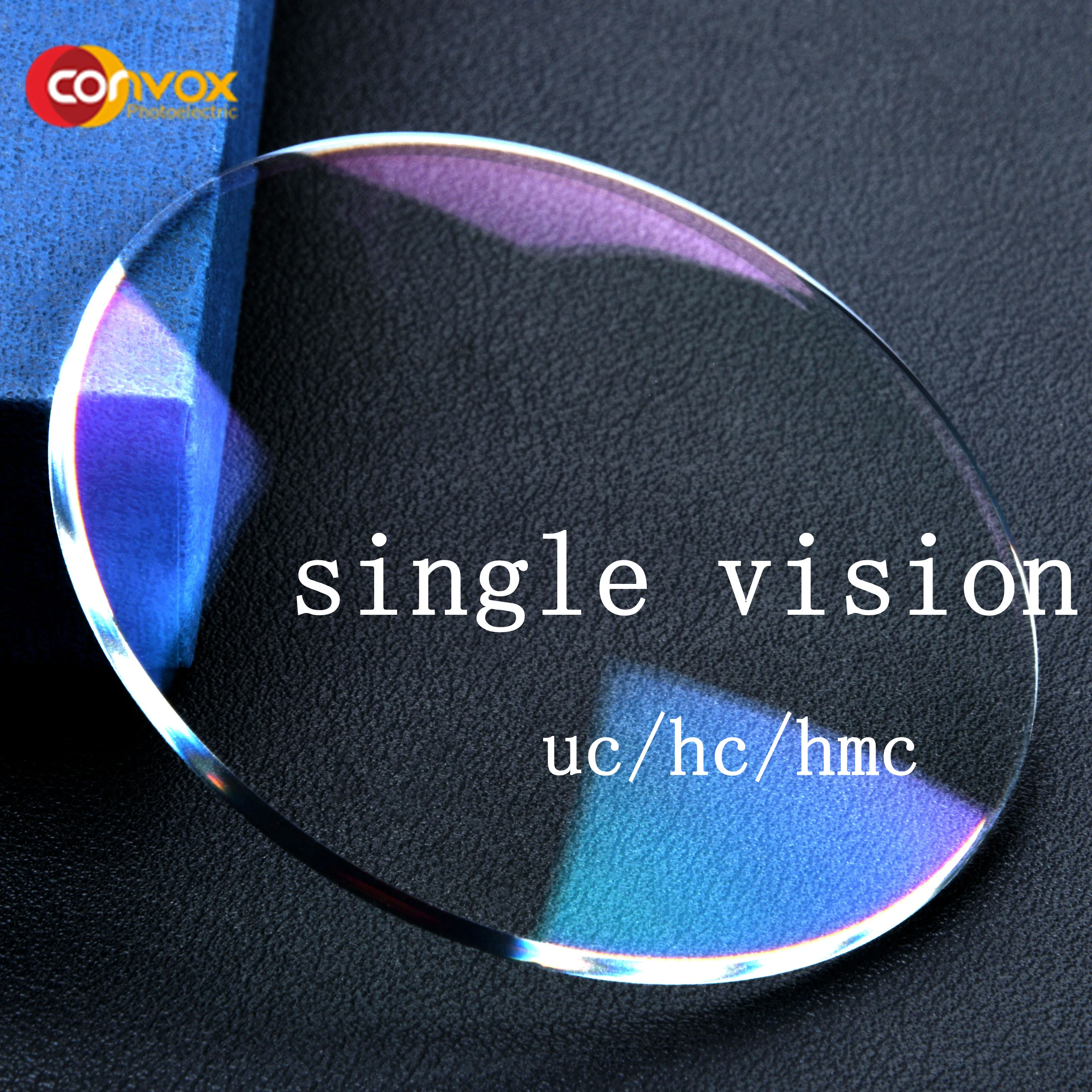 CONVOX Super Hydrophobic Ophthalmic Lens Spectacle Single Vision Cr39 Optical Lenses