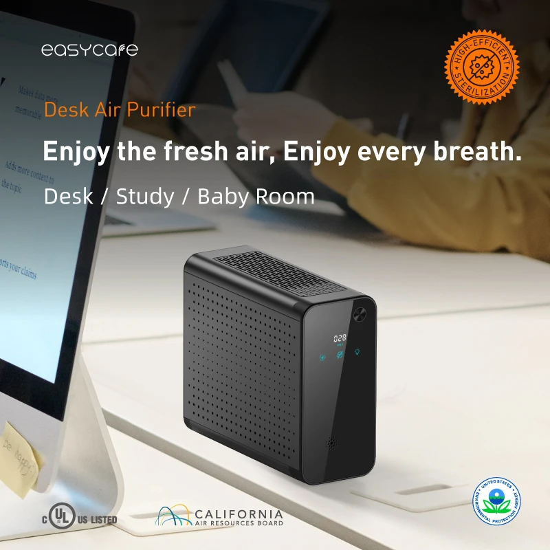 Easycare New Smart popular E-H1 office UV filter desktop office home air purifier