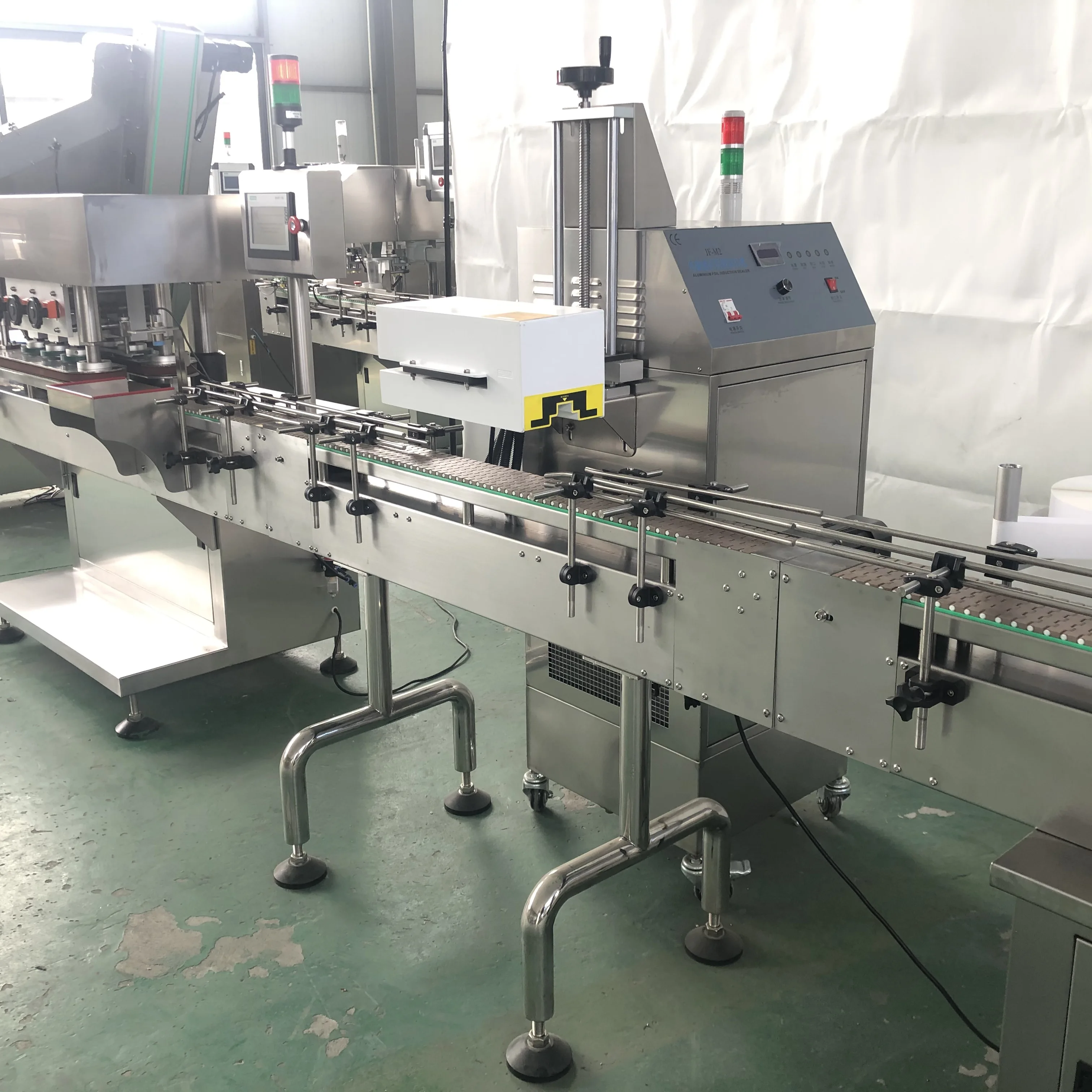 Empty Capsule Packing Production Line New Fully Automatic Capsule Packaging Line Counting And Packing Machines