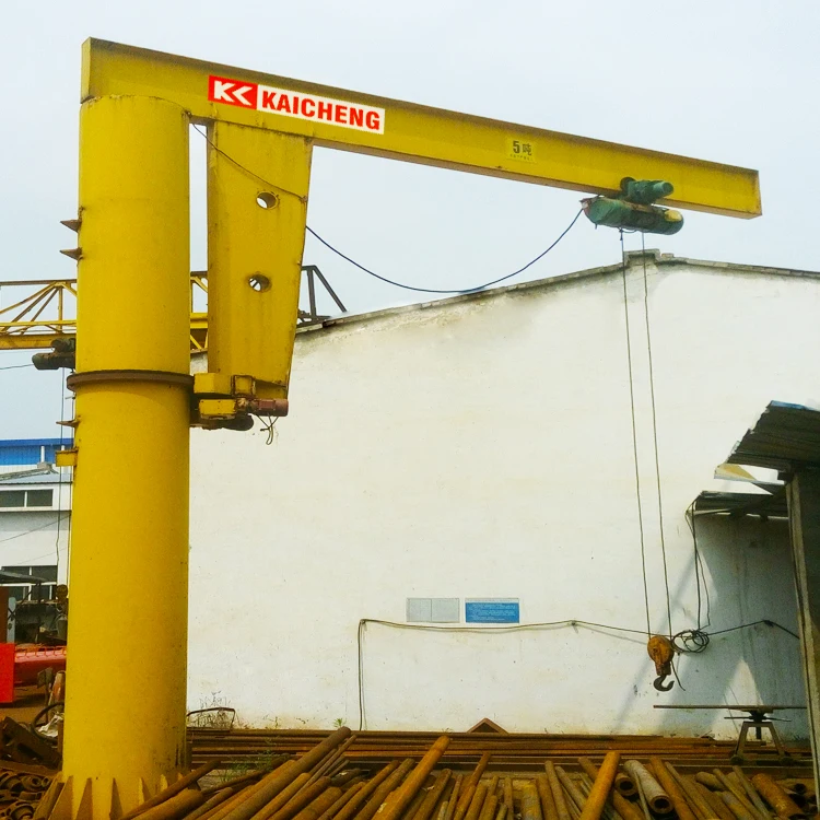 Jib crane malaysia 360 degree rotating fixed column jib crane