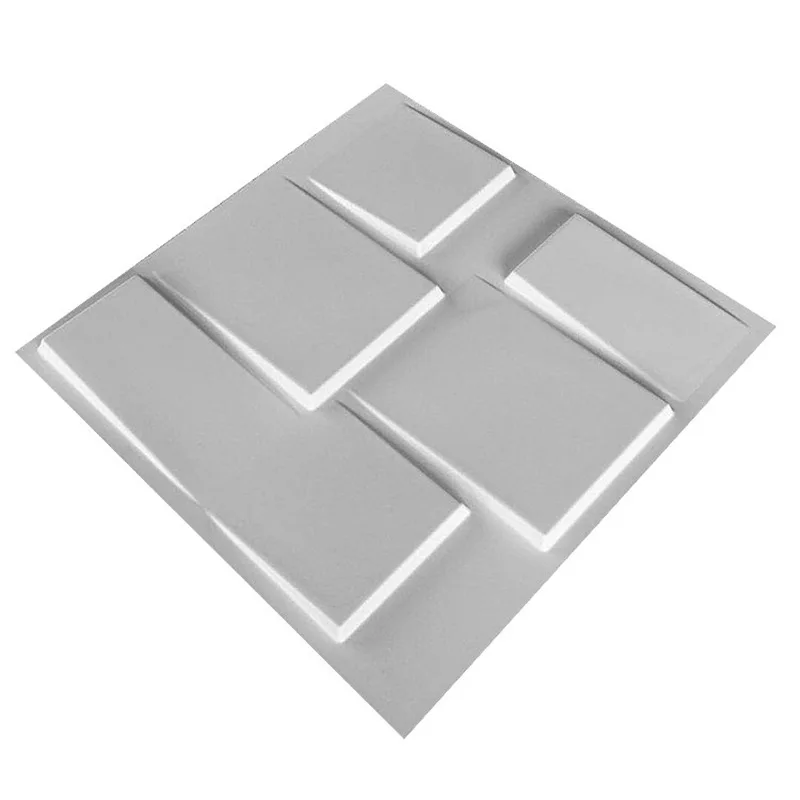 Gold Silver and other glossy metallic color 3D PVC Wall Panels Wallpaper for Interior Wall Art