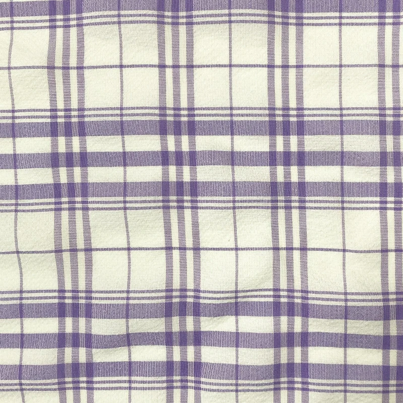 Hot-sale import stripe Shirt Textiles Check Tartan Cotton Fabric Plaid Fabric Yarn Dyed Plain Fabric for School Uniform Cloth