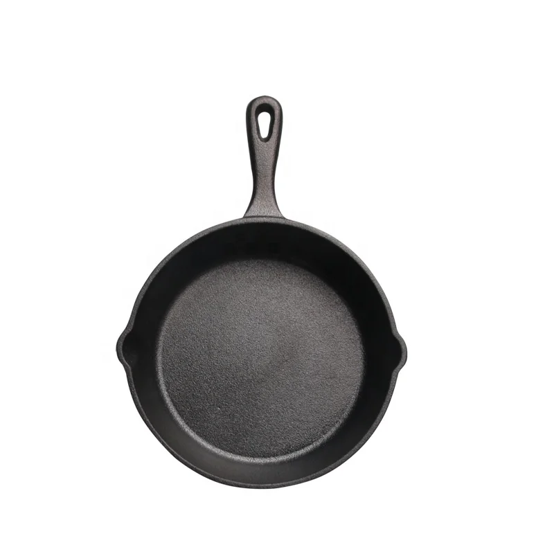 30cm non-stick deep cast iron deep pan smooth cast iron frying pan light weight cast iron frying pan